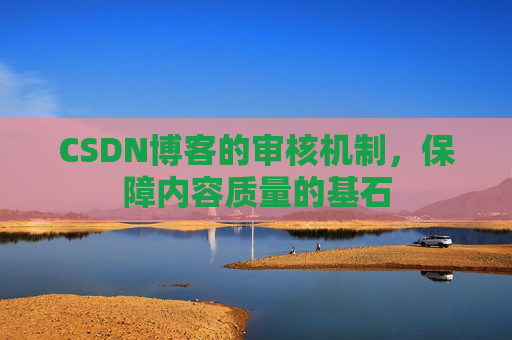 CSDN博客的审核机制,保障内容质量的基石